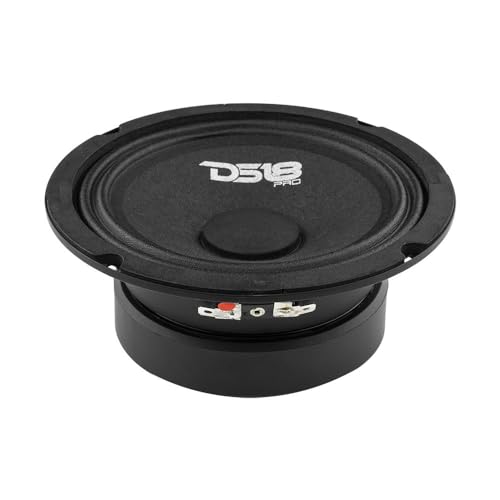 DS18 PRO-GM6SE Loudspeaker - 6.5", Midrange, Sealed Back, 480W Max, 140W RMS, 8 Ohms - Premium Quality Audio Door Speakers for Car or Truck Stereo Sound System (1 Speaker) - Image 4