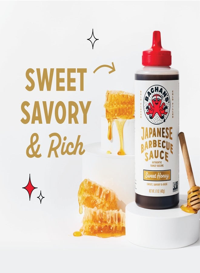 Bachan's - Sweet Honey Japanese Barbecue Sauce, 17 Oz, Small Batch, Non GMO, No Preservatives, BPA free. Condiment for Wings, Chicken, Beef, Pork, Seafood, Noodle Recipes, and More - Image 5