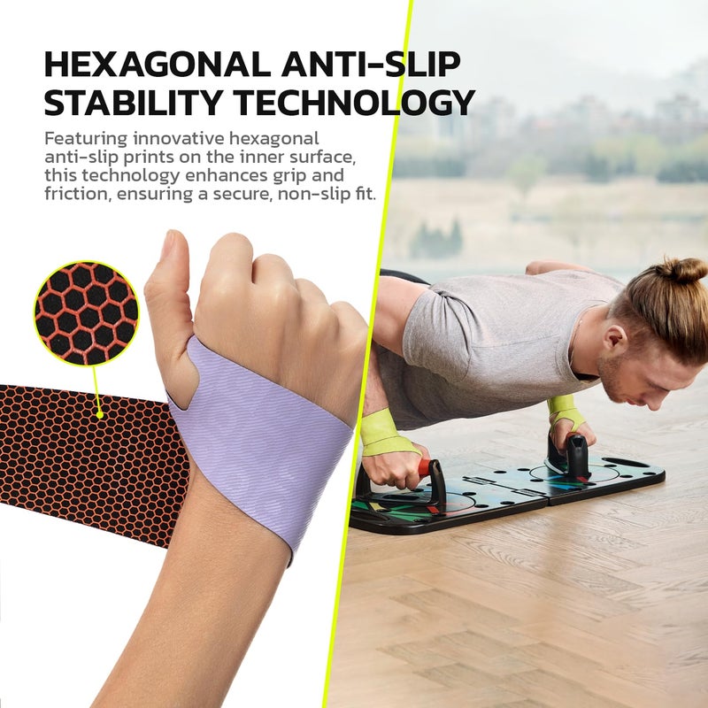 aoFIT Adjustable Wrist Brace for Pain Relief, Carpal Tunnel & Tendonitis Support â€“ Ergonomic Compression, Breathable & Anti-Slip Design, Fits Left & Right Hand, Ideal for Sports, Gaming & Office Use - Image 3