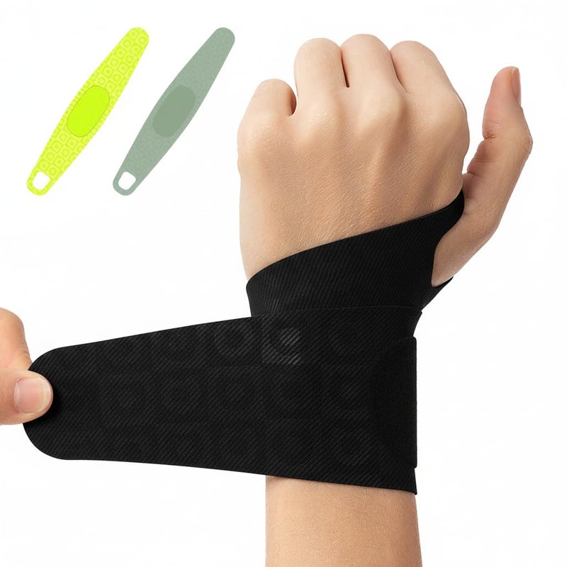 aoFIT Adjustable Wrist Brace for Pain Relief, Carpal Tunnel & Tendonitis Support â€“ Ergonomic Compression, Breathable & Anti-Slip Design, Fits Left & Right Hand, Ideal for Sports, Gaming & Office Use - Image 1