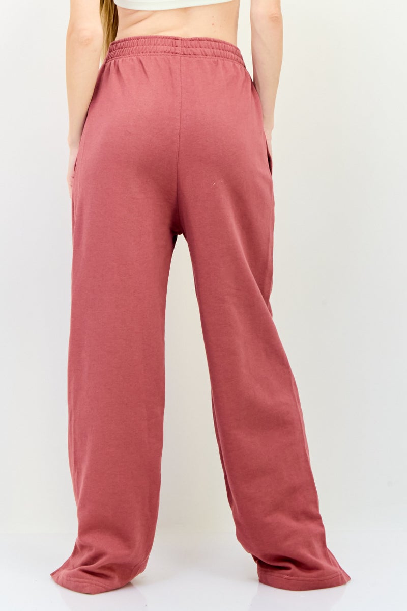 Reebok Women Sportswear Fit Training Sweatpants, Rust  - Image 3