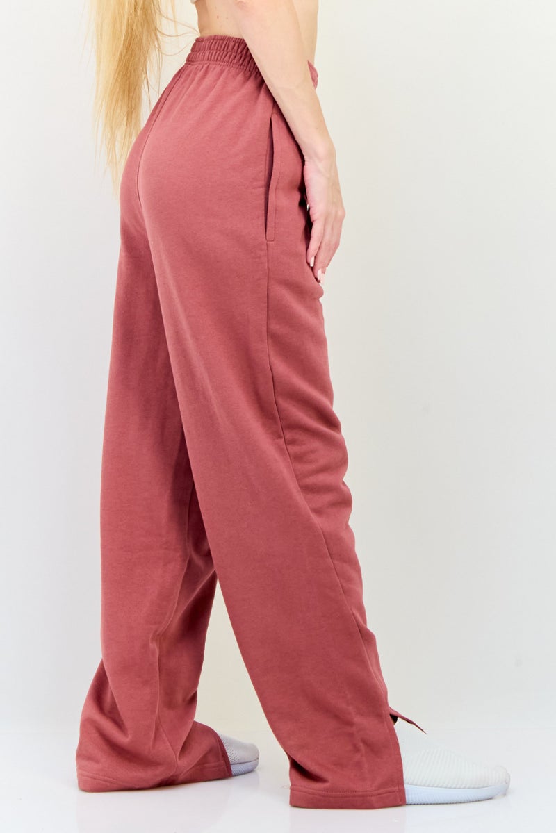Reebok Women Sportswear Fit Training Sweatpants, Rust - Image 2