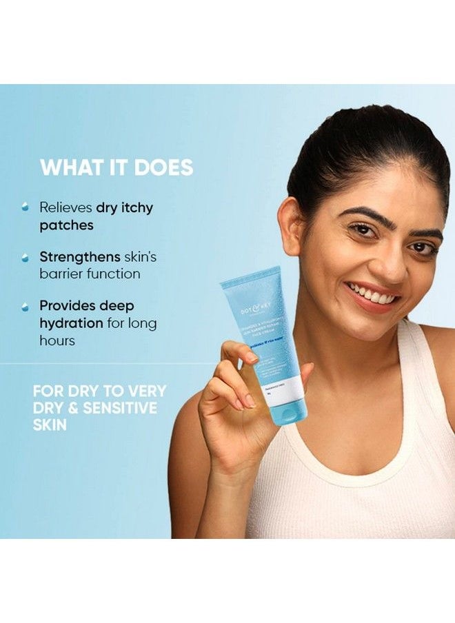 Dot & Key - Ceramides & Hyaluronic Hydrating Face Cream With Probiotic & Rice Water I Barrier Repair For Dry Skin 100G - Image 1