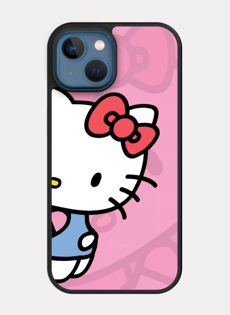 بكسلات كفر ايفون 13 هلو كاتي وردي - Image 1