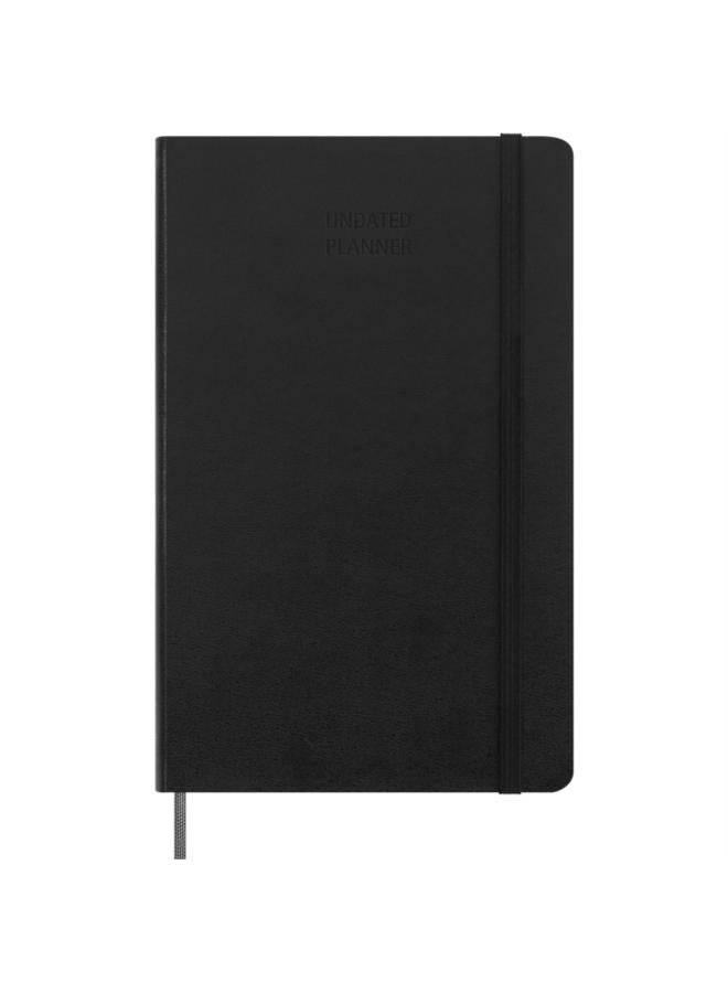 Moleskine Undated Weekly Large Hardcover Notebook