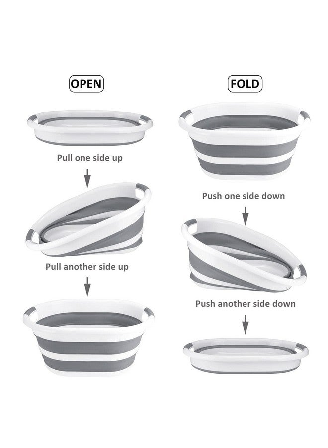 حوض استحمام متعدد الوظائف قابل للطي للحيوانات الأليفة، حوض استحمام للقطط، حوض استحمام محمول للاستخدام الداخلي والخارجي، حوض استحمام قابل للطي، حوض استحمام للحيوانات الأليفة الصغيرة، حوض استحمام للجراء والقطط الصغيرة - Image 3