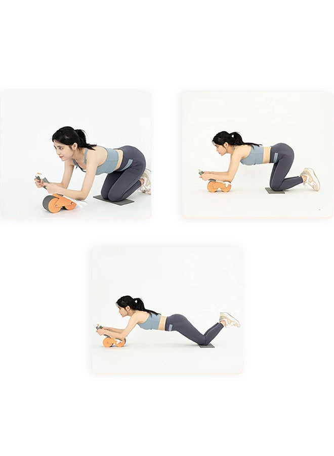 Glanfen Ab Roller Wheels Abdominal Wheel For Men And Women Abdominal Muscle Training Roller Automatic Rebound Abdominal Fitness Equipment With Timer - Image 3