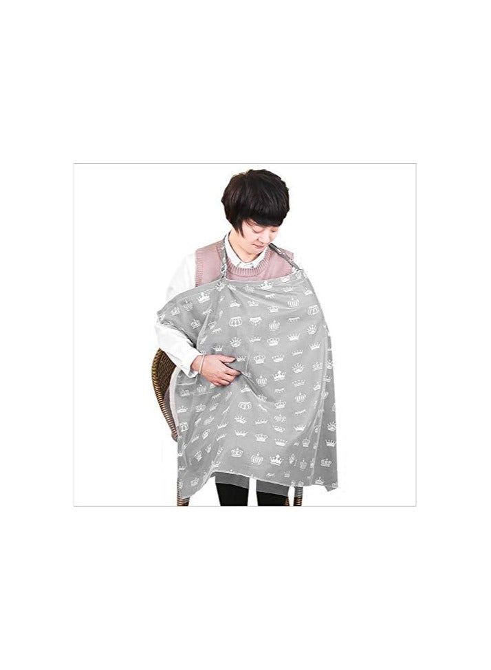 Moro Moro Breastfeeding Cover with Adjustable Strap – Full Coverage & Breathable Fabric - Image 2