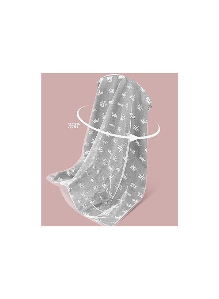 Moro Moro Breastfeeding Cover with Adjustable Strap – Full Coverage & Breathable Fabric - Image 4