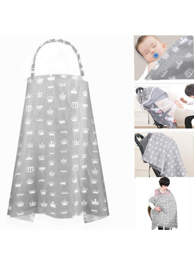 Moro Moro Breastfeeding Cover with Adjustable Strap – Full Coverage & Breathable Fabric - Image 1