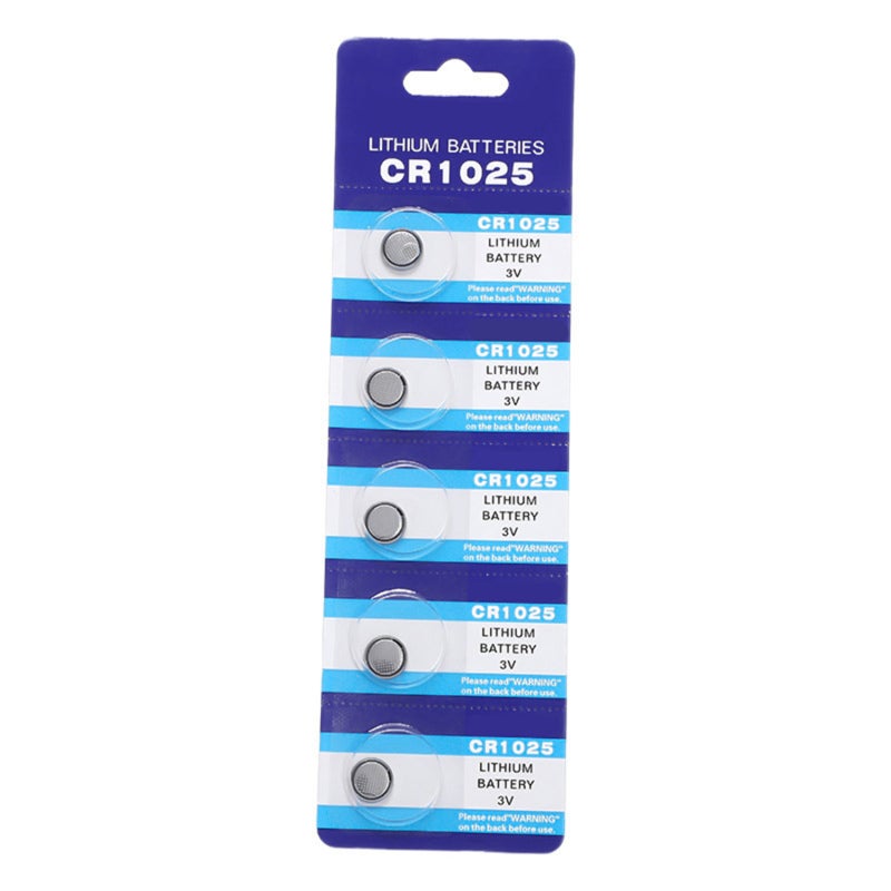 CR1025 Battery 3V Lithium Button Cell - Reliable Long-Lasting Power Coin Battery 3V for Car Key Remotes Watches Electronic Toys - Image 1