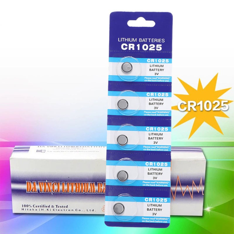 CR1025 Battery 3V Lithium Button Cell - Reliable Long-Lasting Power Coin Battery 3V for Car Key Remotes Watches Electronic Toys - Image 2