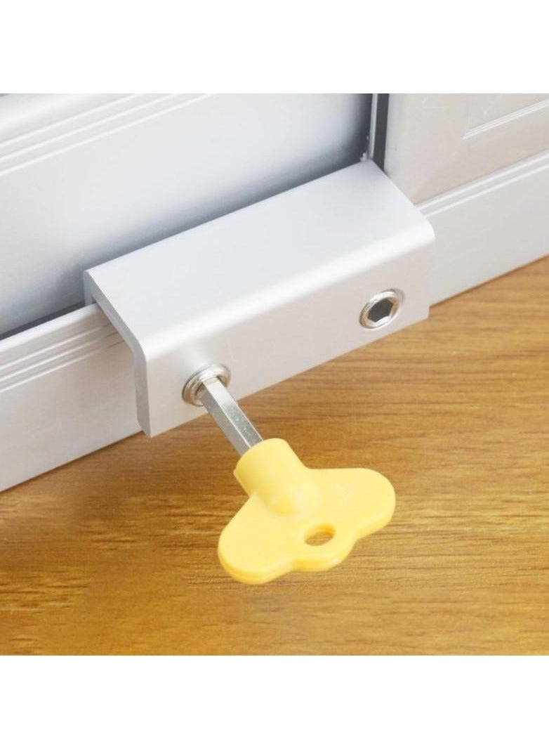Aluminum Alloy Security Locks for Sliding Window with Keys  - Image 5