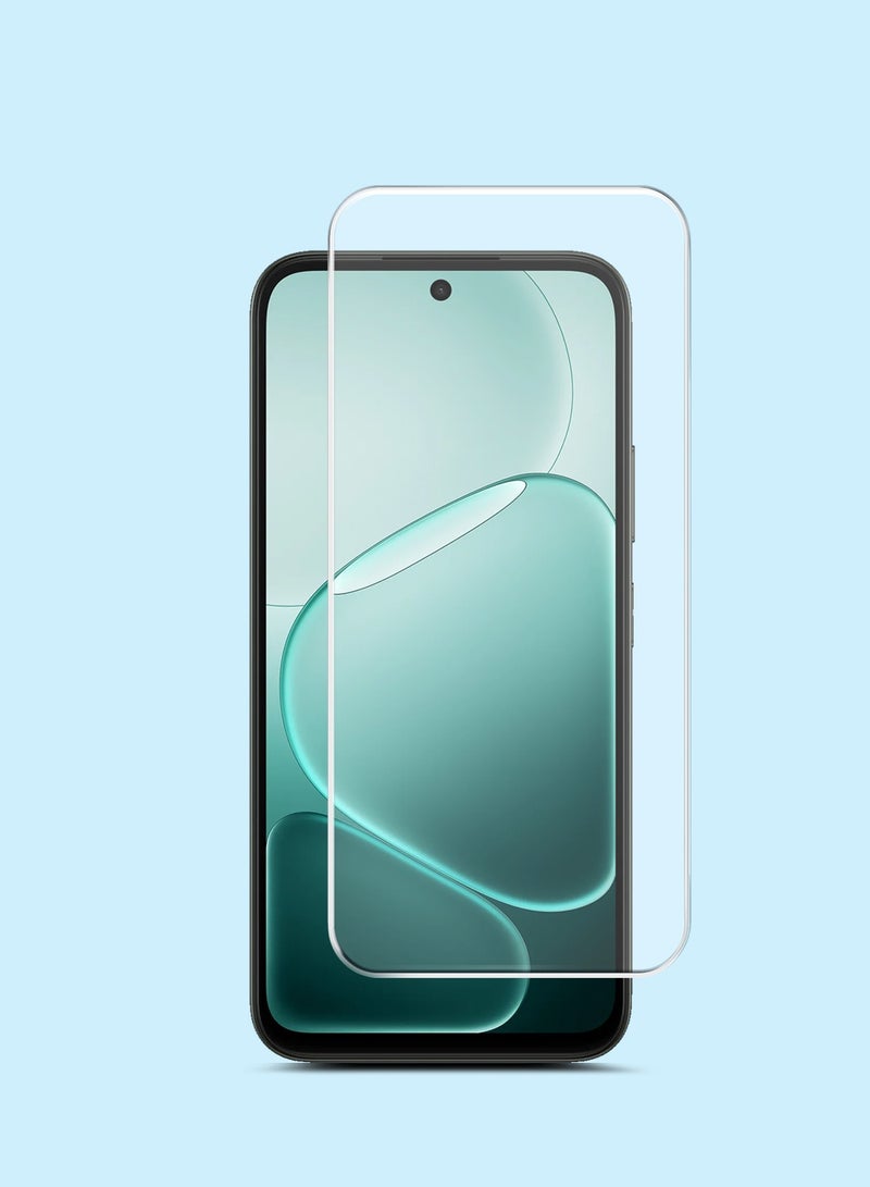 GMAX Oppo A6x 5G 2025 GMAX Premium Series Curved Edges 9H 2.5D Tempered Glass Screen Protector - Clear - Image 1