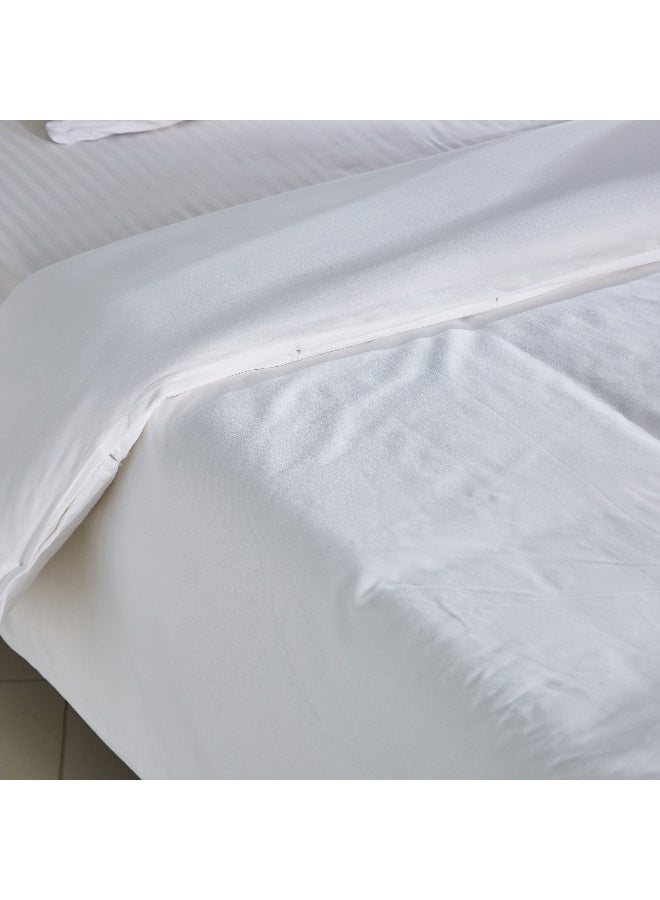 Home Box Ballina 3-Pieces Solid Cotton Queen and King Duvet Cover Set 220 x 220 cm  - Image 5