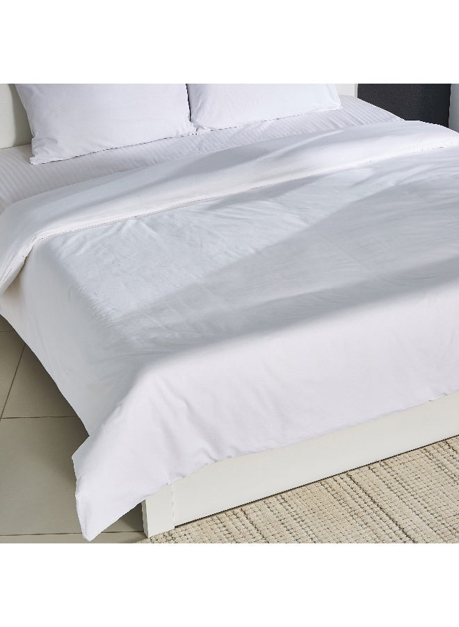 Home Box Ballina 3-Pieces Solid Cotton Queen and King Duvet Cover Set 220 x 220 cm - Image 2