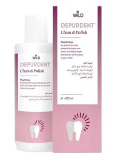 WILD Depurdent mouthwash to prevent tooth decay and maintain whiteness, 400 ml  - Image 1