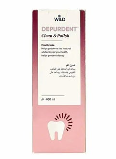 WILD Depurdent mouthwash to prevent tooth decay and maintain whiteness, 400 ml  - Image 2