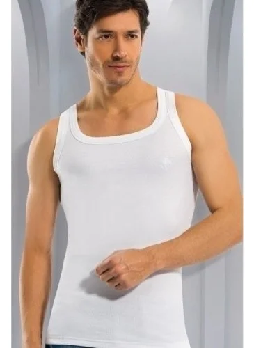 Tekyıldız Men's Camisole Ribbed Undershirt 300