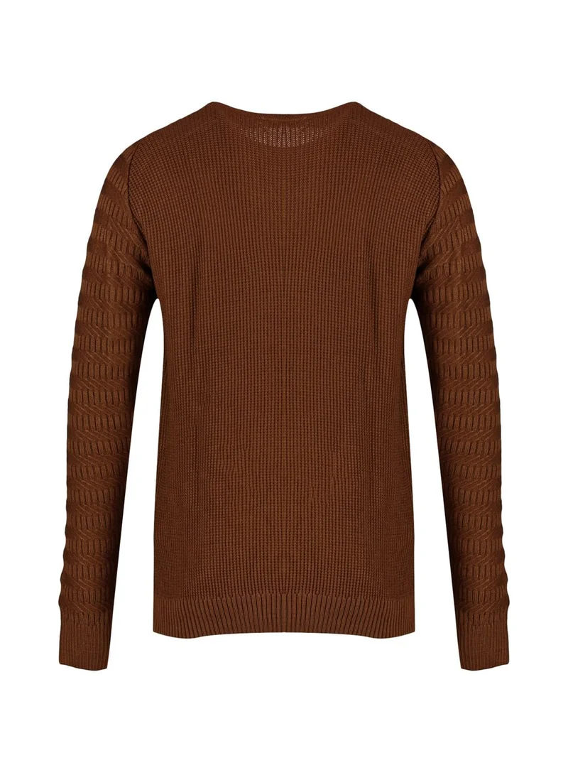 trendyol Textured Knitted Sweater