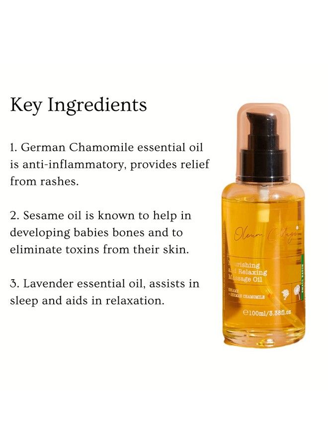 Oleum Cottage Nourishing And Relaxing Massage Oil - Image 4