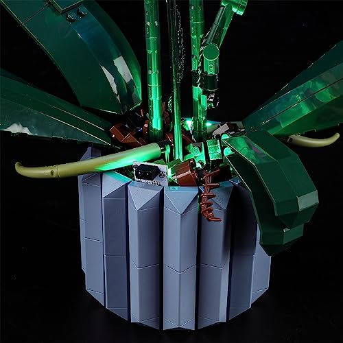 BRIKSMAX Led Lighting Kit for Lego Orchid 10311 - Compatible with Creator Expert Building Blocks - Hand Sweep Sensor Switch Version - Image 5