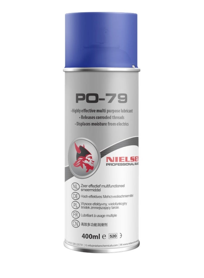 نيلسن بينبريدج PO-79 هو سائل مركب لاختراق الزيت ومنع التآكل وإزالة الماء
