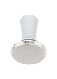 Thoraya Coffee Tamper 58mm Balanced Design Stainless Steel Easy to Use Coffee Press Tamper for Home Coffee Shop Silver Flat Bottom  - Image 3