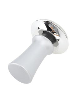 Thoraya Coffee Tamper 58mm Balanced Design Stainless Steel Easy to Use Coffee Press Tamper for Home Coffee Shop Silver Flat Bottom  - Image 5