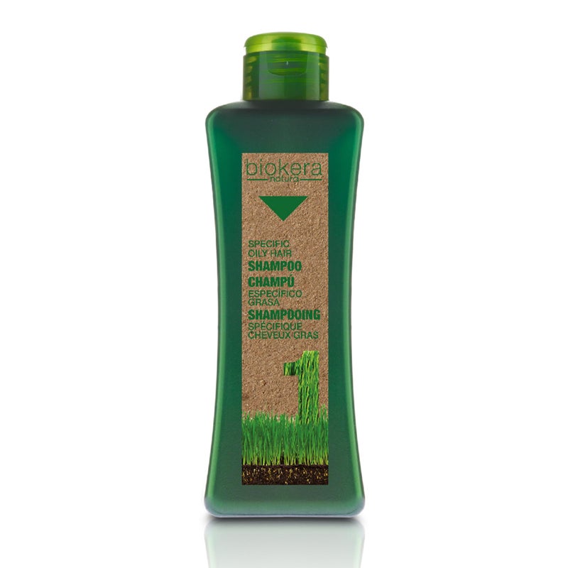 SALERM Biokera Specific Oily Hair Shampoo for Unisex 108 Ounce