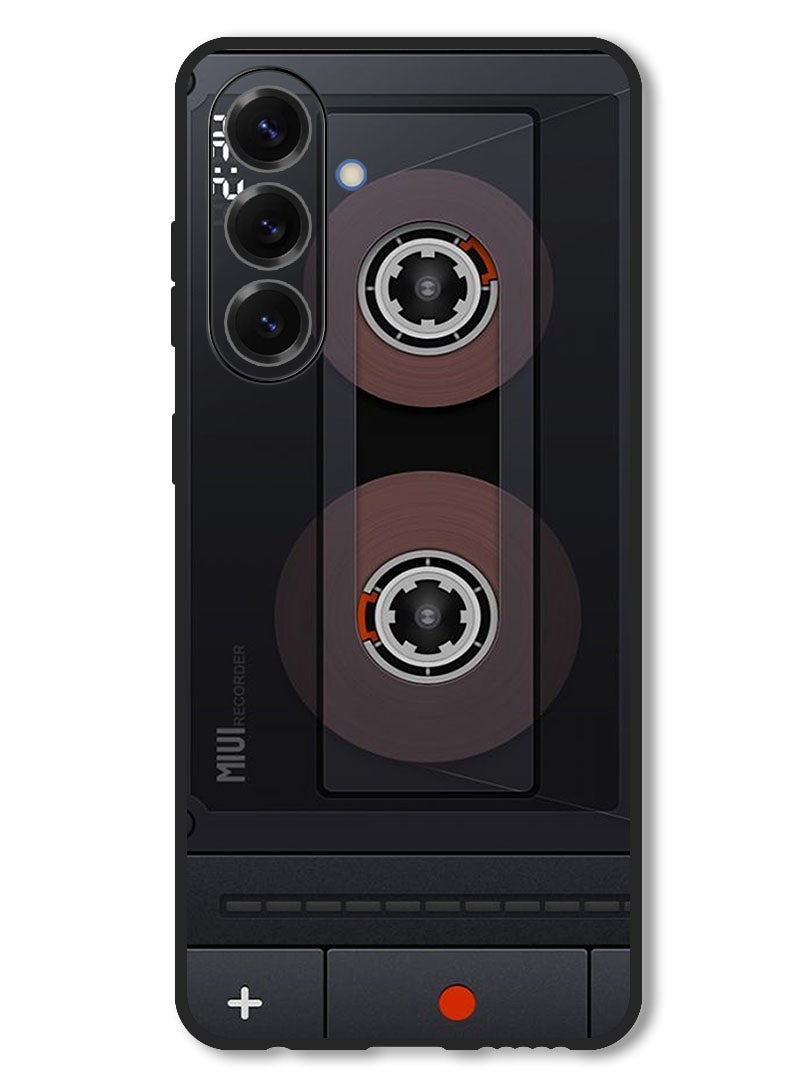 Theodor حافظة متوافقة مع سامسونج جالاكسي S25 FE 6.7 بوصة حماية مضادة للصدمات غطاء واقي كاسيت - Image 1