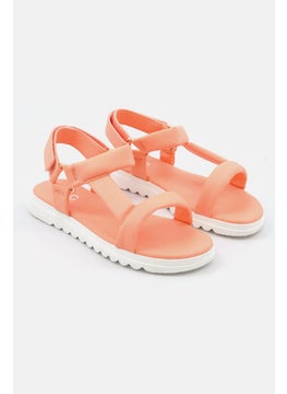 INC Kids Girl Dakota Velcro Sandal, Orange  - Image 1