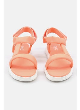 INC Kids Girl Dakota Velcro Sandal, Orange  - Image 3
