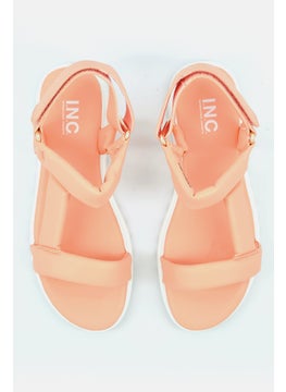 INC Kids Girl Dakota Velcro Sandal, Orange  - Image 4
