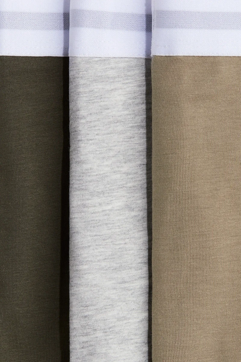 H&M  3-pack mid trunks with Lycra® for Men | Best Price UAE