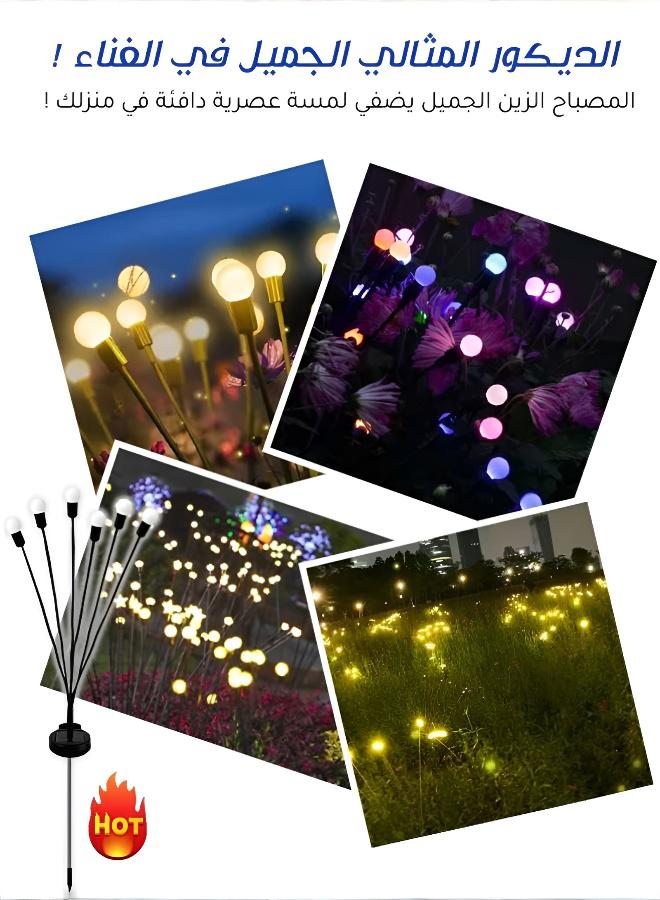 Solar firefly lights - wind-powered outdoor garden lights for your courtyard, creating a decorative ambiance with ground lamps - Image 5