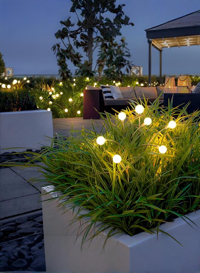 Solar firefly lights - wind-powered outdoor garden lights for your courtyard, creating a decorative ambiance with ground lamps - Image 2