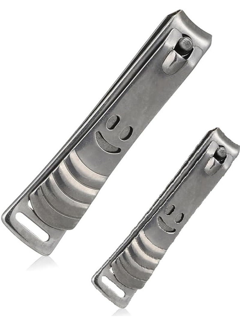 Generic - Pedicure Nail Clipper Stainless Steel Kit 2 Pieces - Image 1