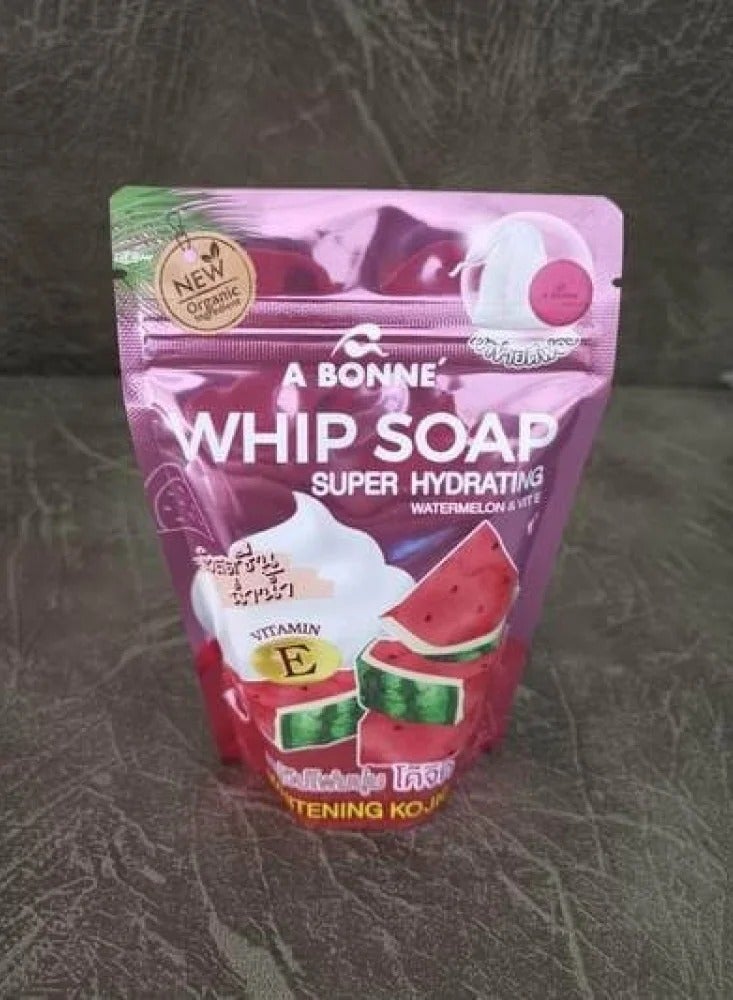 إيه بون صابونة الترطيب الفائق بالبطيخ وفيتامين E متعددة الألوان 100 جرام - Image 3