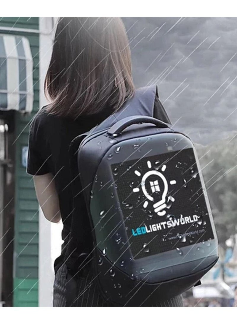 عام حقيبة ظهر عصرية لعرض حقيبة الكمبيوتر المحمول طراز ذكي مقاوم للماء حقيبة كمبيوتر محمول هدية إبداعية حقيبة مدرسية - Image 5