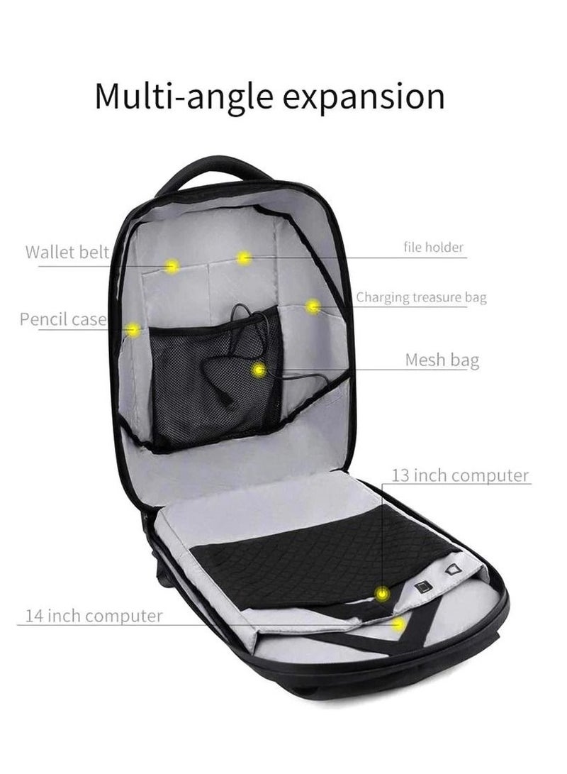 عام حقيبة ظهر عصرية لعرض حقيبة الكمبيوتر المحمول طراز ذكي مقاوم للماء حقيبة كمبيوتر محمول هدية إبداعية حقيبة مدرسية - Image 2