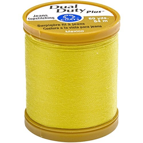 Coats S977-7260 Dual Duty Plus Jean & Topstitching Thread, Mimosa - Image 1