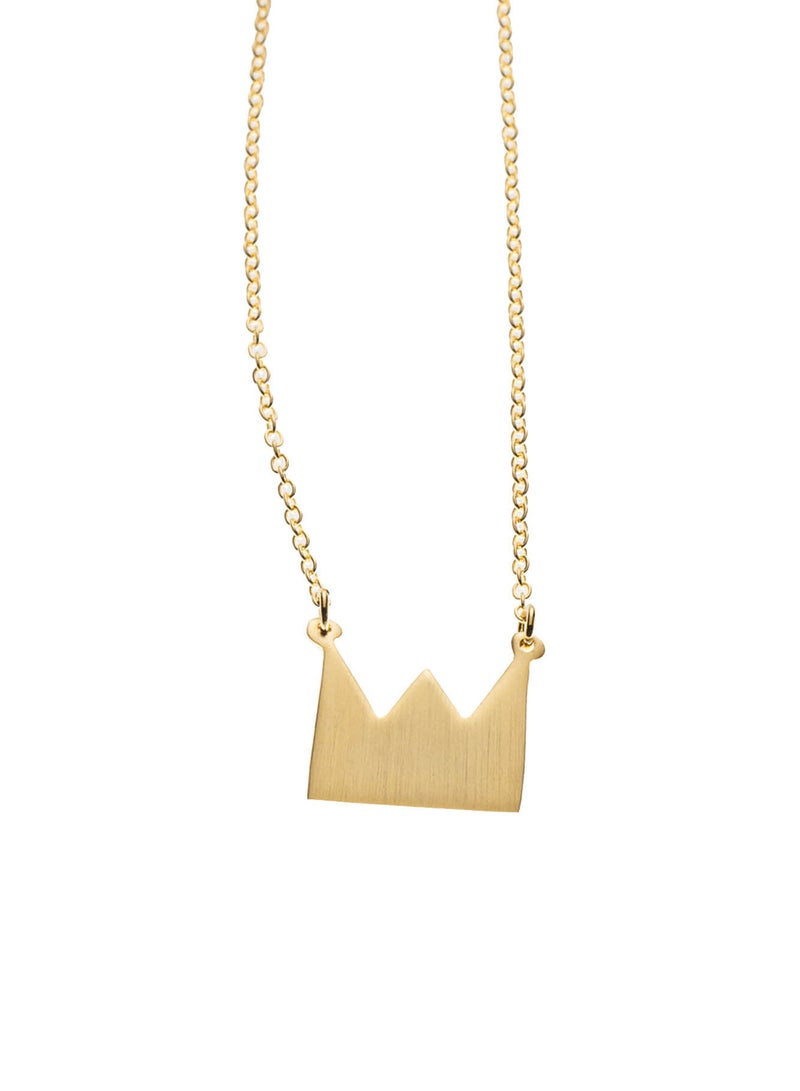 Simple Crown Necklace