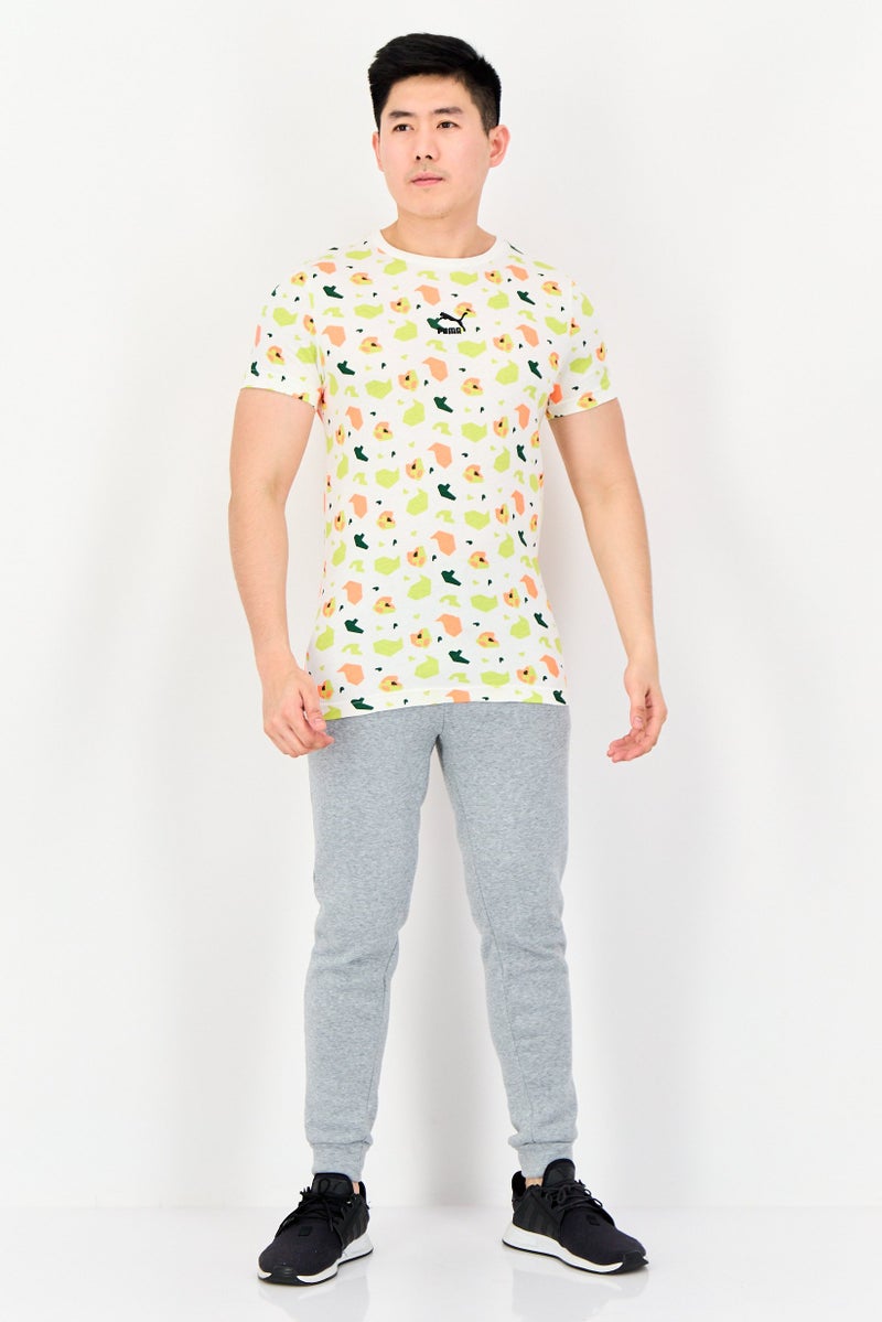 PUMA Men Sportswear Fit Short Sleeves Outdoor T-shirt, Multicolor - Image 4