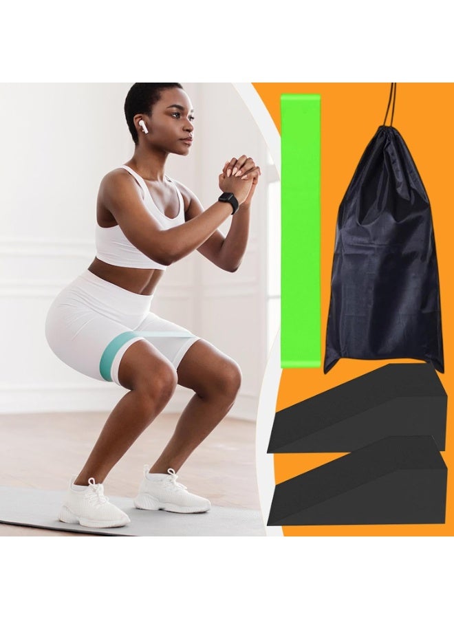 Soofam Yoga Foam Slope Board - Ergonomic Anti-Slip Professional Squatting Slope, Lightweight Calf Stretching Inclined Board, Used for Weightlifting Training, Gym and Fitness Facilities, Stretching and Meditation Tools. - Image 3