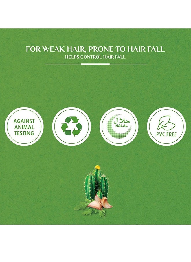 Vatika Naturals - Pack Of 2 Hair Fall Control Shampoo, Conditioner Enriched With Cactus And Gergir 400ml - Image 1