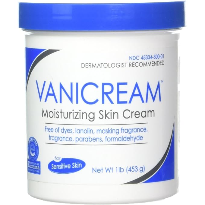 Vanicream Moisturizing Skin Cream for Sensitive Skin 1lb - Image 1