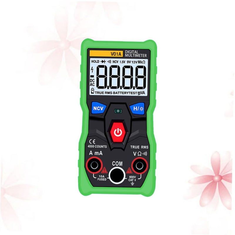Green Auto Ranging Multimeter Voltmeter Capacitance Tester with Continuity - Image 5