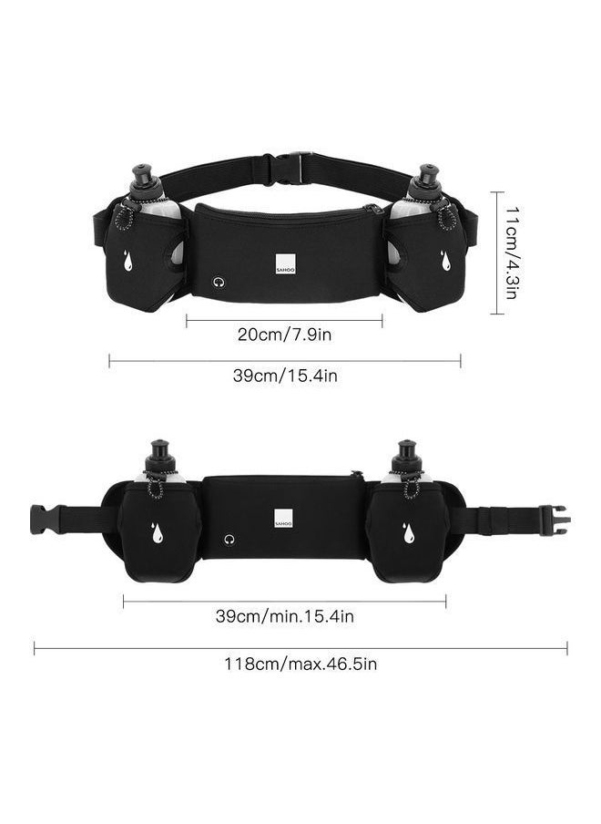 NIBEMINENT - Multifunctional Waist Pack With Water Bottle 39x11cm - Image 1