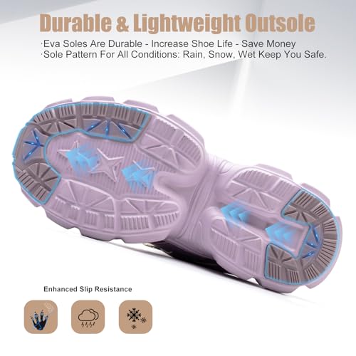 Hogent Steel Toe Shoes for Women Men Wide Non Slip Composite Work Sneakers Indestructible Comfortable Safety Tennis Shoes Lightweight Breathable Construction Sneakers Puncture Proof Ergonomic Design - Image 5